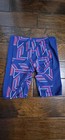 Men s Arena M Puzzled Jammer F Swim Bottom Blue Red White Geometric Size 30