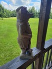 Vintage Golf Pig Statue R  Stewart Handcrafted In Usa