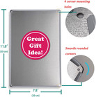 Tin Sign Property Boundary National Forest Vintage Reproduction Metal Sign Wall