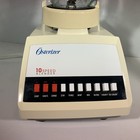 Vintage Sunbeam Osterizer 10 Speed Blender Cream White Black Holds 5 Cups