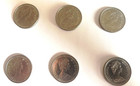 6 Coin Lot 1974 Canada 50  Silver Canadian Silver Dollar - Winnipeg 100 Years