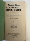 San Francisco Calif  Vintage 1945 Thomas Brothers Info Guide Fold Out Map Exc