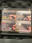 Pistol Shaped Gun Lighter Metal Fine Quality W  Case   Barrel Attachment Black