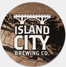 Island City Brewing Co  Beer Coaster Winona Mn