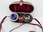Vintage Carl Zeiss Pro Tessar F-4   85mm   35mm Lenses W   Leather Case Rare
