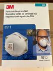 3m N95 Particulate Respirator Face Mask  Case Of 80 - 8511
