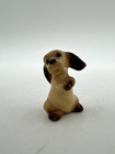 Lot Of 3 Miniature Ceramic Dog Figurines Cocker Spaniel Lab Hagen Renaker Style