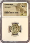 Ultra Pq    235-238 Ad Maximinus I Ancient Roman Silver Denarius Coin Ngc Au