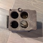 Eagle Cast Iron Salesman Sample Wood Burning Stove Oven Vtg Antique Toy