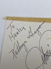 Kathryn Grayson   Johnnie Johnston Signed Autographed Vintage Album Page Photos