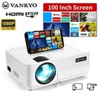 Vankyo 1080p Mini Lcd Video Projector 240   Display Home Theater Usb Hdmi