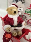 Steiff Santa Bear And Reindeer Sleigh Set Friends Of Christmas With Box Ltd Ed