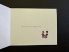 1 Unused Eyvind Earle Xmas Greeting Card     Neighborly Christmas     Aag  Lovely