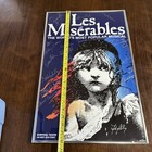 Les Miserables Poster From 1992 Imperial Theatre Signed By Cast Framed Vintage
