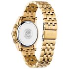 Citizen Men s Crystal Chronograph Date Eco-drive Gold Watch 42 Mm At2452-52e