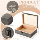 Graduation Keepsake Box 2026 Engraving Personalized Graduation Cap Gift For H   