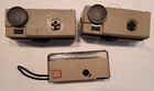 Vintage Kodak Hawkeye Instamatic Ii  2x    Instamatic Pocket Camera Lot Untested