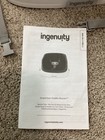 Ingenuity Toddler Booster Seat - Slate Gray White 2 Layer Clean Nice Condition