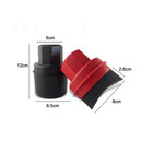 1pc Curved Tire Dressing Applicator Sponge With Protective Cover - New