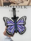 Funny Silicone Luggage Tags Cute Butterfly Suitcase Travel Bag Identifiers 