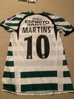 Martins Sporting Club Of Portugal Match Worn Used Soccer Shirt 2006-2007 Lisbon