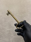 Vintage Antique Solid Brass Oversize Collectible Key  1930s