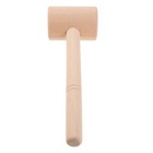  Wooden Hammer Child Gavel Sound Block For Auction Solid Lawyer Tool