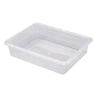 Storex 62565u05c 10 65  X 13 17  X 2 96  Storage Tray - Translucent  5 pack  New