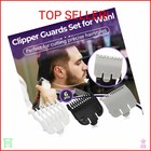 6 Pcs Clipper Guard Set For Wahl  Premium Nylon Trimmer Guards For Wahl  1 2   1