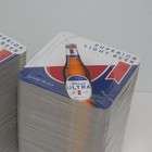 250 Michelob Ultra Light Beer Drink Coasters Sealed Bar Miller New Pack Lot Of 2