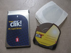Vintage Iomega Clik  C40-t2 40mb Pc Card Zip Drive With 40mb Disc