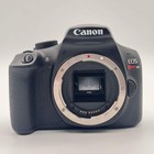 Canon Eos Rebel T6 18mp Dslr Camera Body Black Ds126621