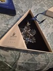 Swarovski Crystal Snowflake 1996 Holiday Annual Ornament Limited Edition - Clear