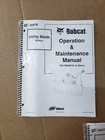One  Bobcat 48  Utility Blade Skid Steer Attachment Operation   Maint Manual
