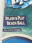 H2ogo  Splash   Play Inflatable Beach Ball 48-inch Diameter Fun Outdoor Water To