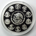 2024mo Proof Mexico 1 Onza Libertad 1 Oz  999 Fine Siiver C0in