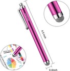10 Pack Stylus Pens For Touch Screens Mesh Fiber Tip For Ipad Iphone Tablets Pro