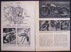 European Motorcycles 1947 Pictorial Sunbeam Bsa Wooler Jawa Truimph Enfield