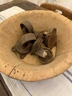 Antique Caster Swivel Metal Wheels Industrial Heavy Duty-free Shipping 