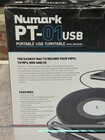 Numark-pt-01 Usb Portable Usb Turntable Vinyl Archived W software Record Mp3-new