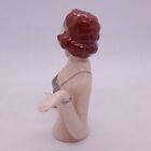 Rare 1920   s Art Deco Flapper Dancer Lady Mata Hari Style Pin Cushion half Doll