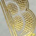 Gold Foil Embossed Certificates Blank 8 5 X 11 60  Text White Parchment  25 