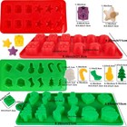 Christmas Silicone Molds Christmas Chocolate Mold Candy Molds For Baking Sweet