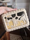 Himark Gourmet Kitchen Ceramic Cow Mold Wall Hanging Vintage Japan 1980   s