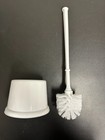 2 Pcs White Toilet Brush Toilet Brush Set Toilet Bowl Brush Toilet Cleaner Us