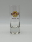 Hard Rock Cafe San Antonio Tall Clear Shooter Shot Glass Logo