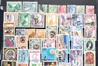 63 Different Cyprus Stamps Used Mostly Large