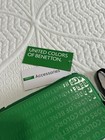 United Colors Of Benetton Green Hard Case Cross Body Bag 7 5x4 75x2 25 New