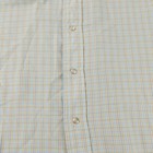 Vintage Mervyns Western Shirt Mens Large Gingham Plaid Pearl Snap Barrel Cuff