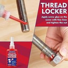 1 69 Fl Oz 50 Ml High Strength  Lock   Seal Nuts  Bolts  Fasteners And Metals